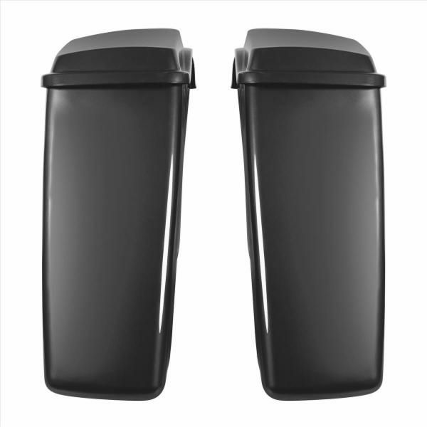 Hog Workz 4インチ　エクステンドサドルバッグ　マフラーカット無し　未塗装-02