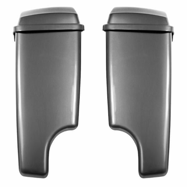 Hog Workz 4インチ　エクステンドサドルバッグ　チャコールパール-02