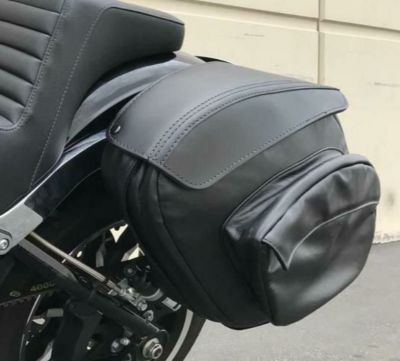Leather Pros Retroシリーズ　EZマウント　レザーサドルバッグ