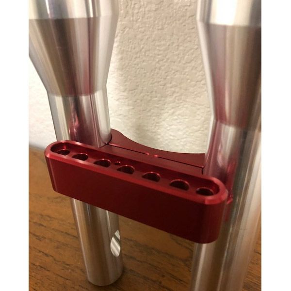 Hard Case Performance インジケータークランプ レッド ハーレーパーツ専門店 hdparts.jp