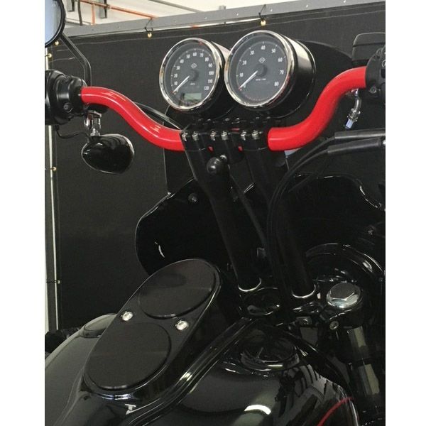 Hard Case Performance アジャスタブル・ゲージポッド ブラック リセットボタン有り ハーレーパーツ専門店 HDパーツ