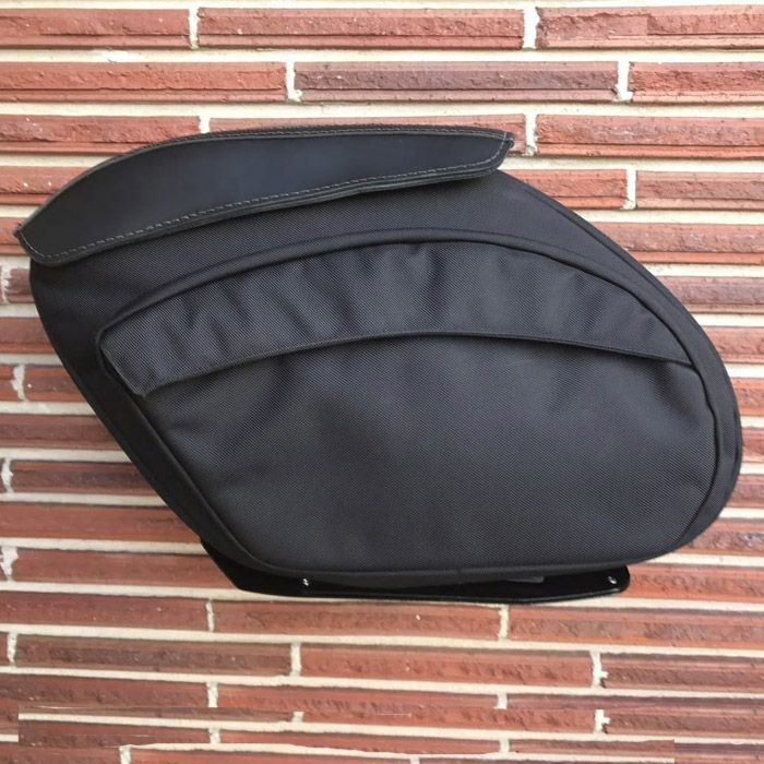 Leather Pros レトロV2 デタッチャブル・サドルバッグ 左用　ダイナ-01