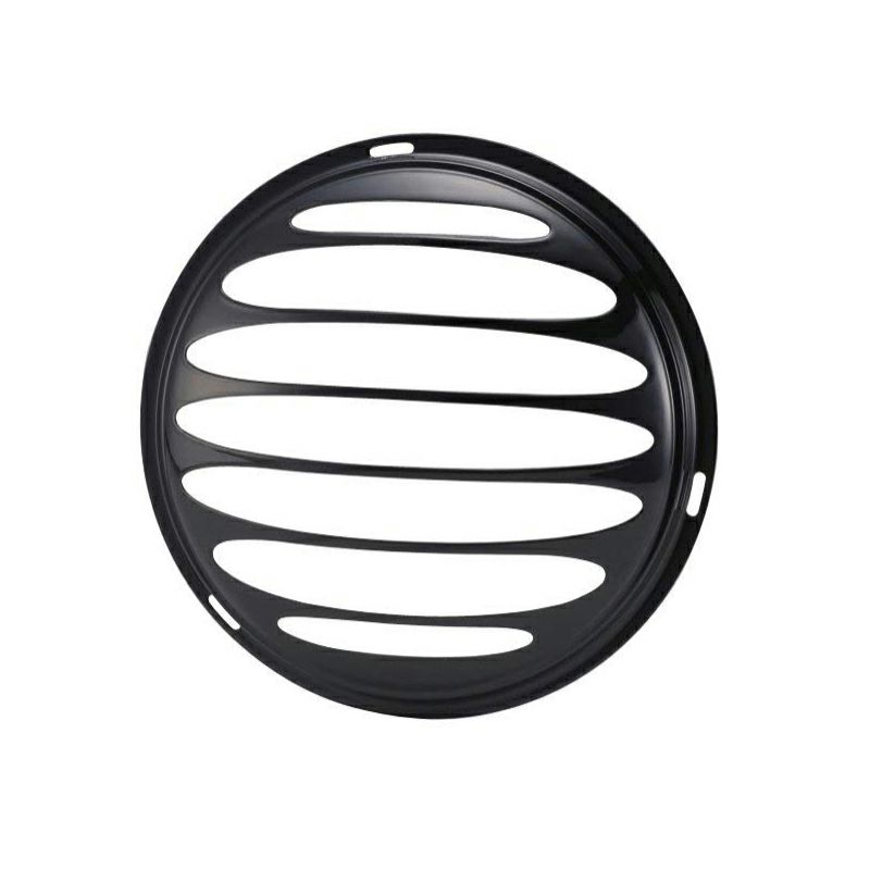 キジマ　ヘッドライトグリル　７インチ　ブラック-01