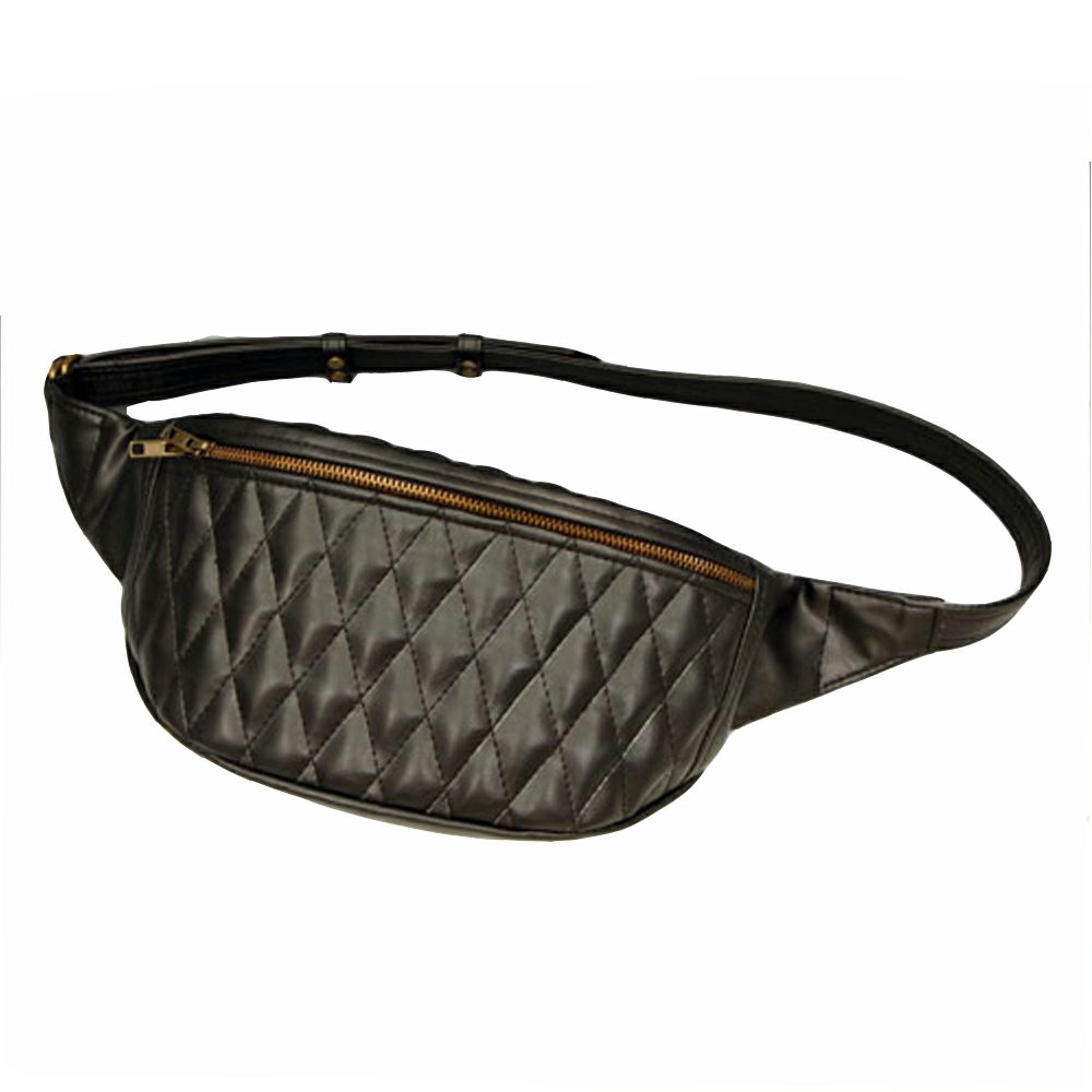 EASYRIDERS　ダイアゴナルウエストバッグ ブラックステッチ-01