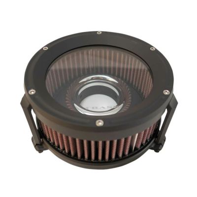 TRASK　ASSAULT　チャージ　ハイフロー・エアクリーナー　ブラック　Twin Cam TBW用