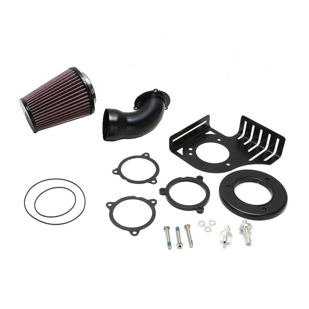 COBRA コーンエアーインテーク　ブラック　M8ツーリング-01