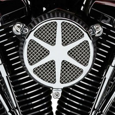 スポーツスター用エアクリーナー Spoke クローム COBRA