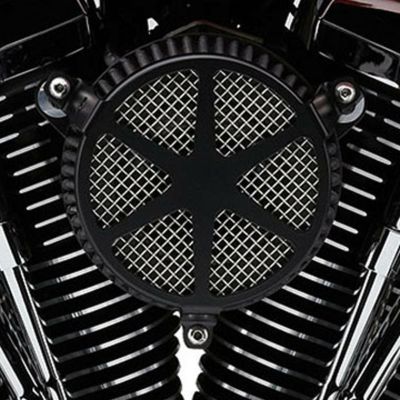 ケーブルスロットル車用エアクリーナー Spoke ブラック COBRA
