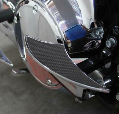 【セール】Paul Yaffe's Bagger Nation Wedgy スーパーブリン・ハーレーパッセンジャー(後席)フットボード クローム