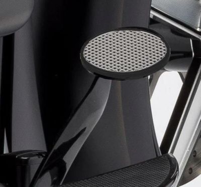 【セール】Paul Yaffe's Bagger Nation Wedgy スーパーブリン オーバル・ブレーキペダル ブラック ハーレー、ツーリングモデル用
