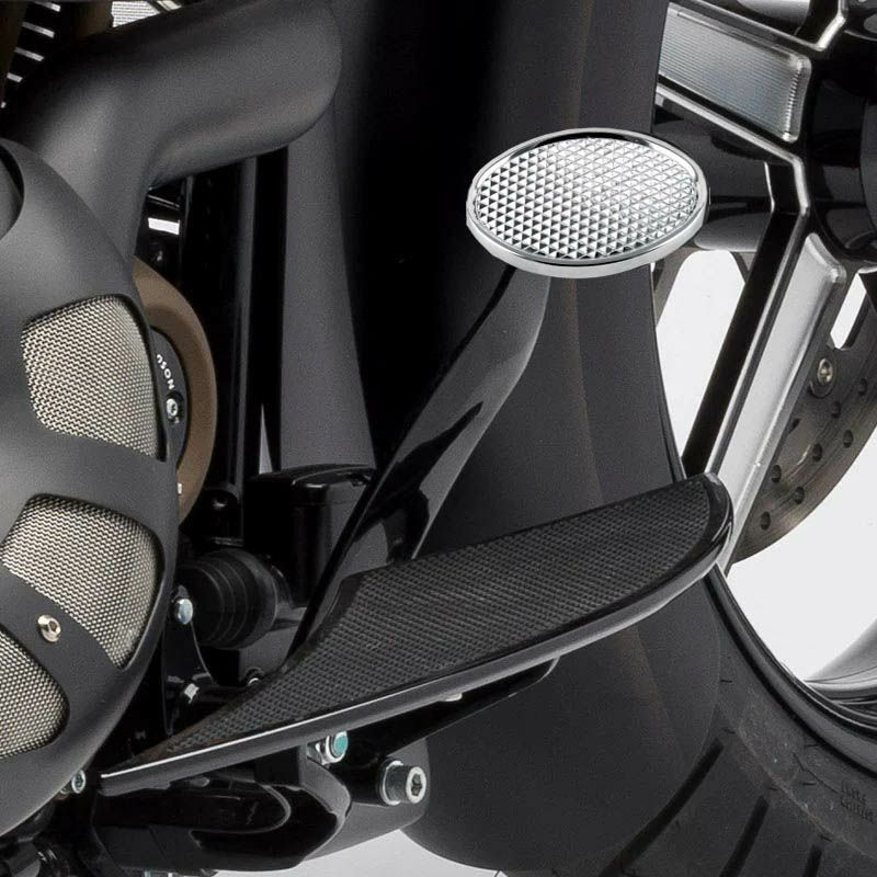 Paul Yaffe's Bagger Nation Wedgy スーパーブリン オーバル・ブレーキペダル クローム-01