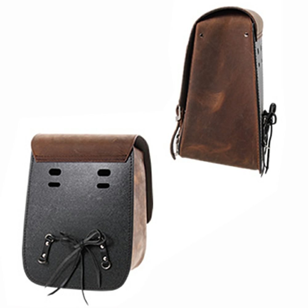 DEGNER レザーサドルバッグ ブラウン-02