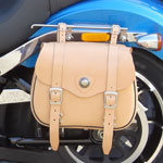 DEGNER レザーサドルバッグ タン