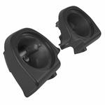 HOGWORKZ　ベント付ロアーフェアリング用　6.5インチスピーカーポッド　デニムブラック