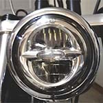 DRAG SPECIALTIES 5.75インチ　プレミアム LED リフレクターヘッドランプ クローム