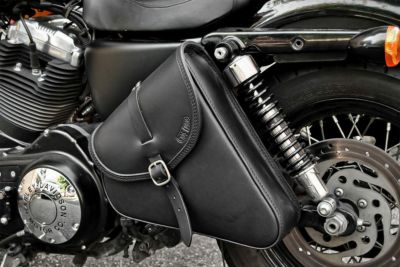 エンズクオイオ　SPORTSTER用サイドバッグ　クレズマー　左用