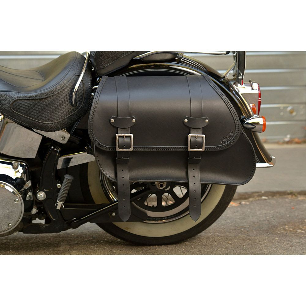 エンズクオイオ　Ska　サドルバッグ　ブラック　左用-02