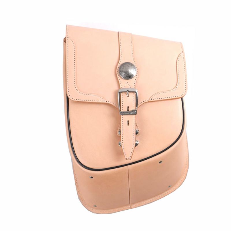 DEGNER レザーリジットバッグ タン-01