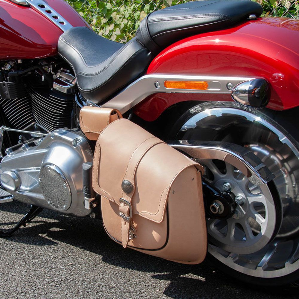 DEGNER レザーリジットバッグ タン-03