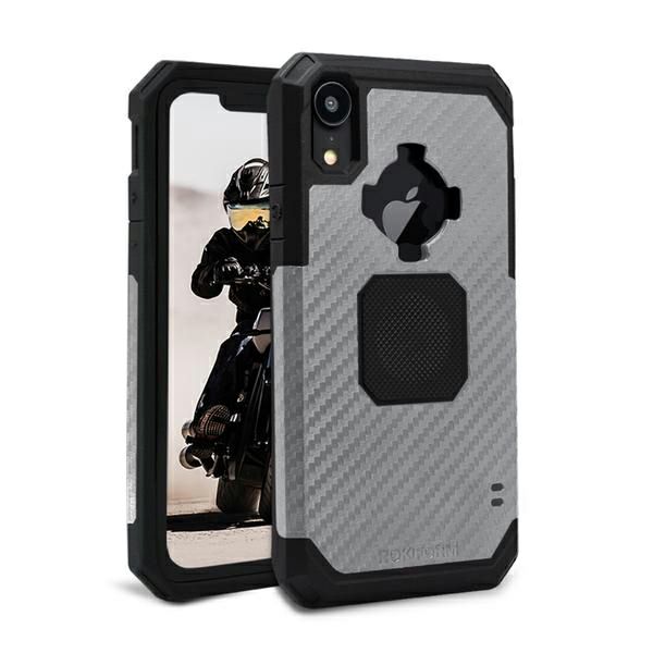 ROKFORM i-Phone XR Ruggedケース ガンメタル-01