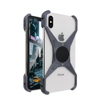 【セール】ROKFORM i-Phone XS/X プレデター バイク用スマホホルダー ガンメタル