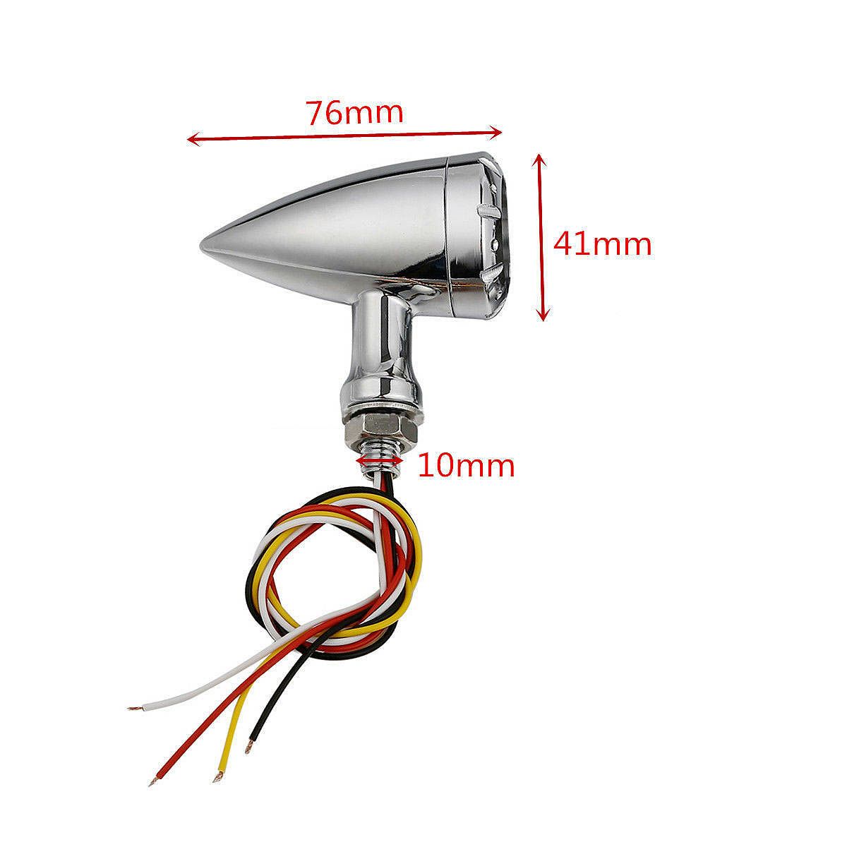 LEDミニブレットウインカー＆テールライト　クローム-02