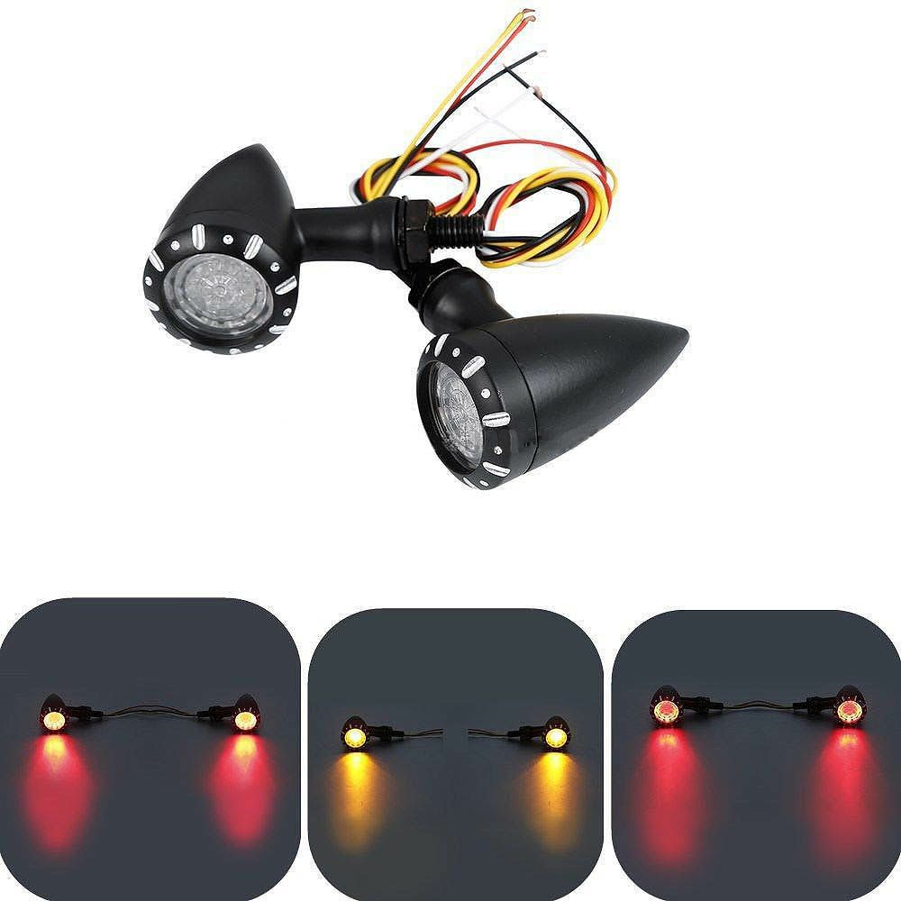 LEDミニブレットウインカー＆テールライト　ブラック-03