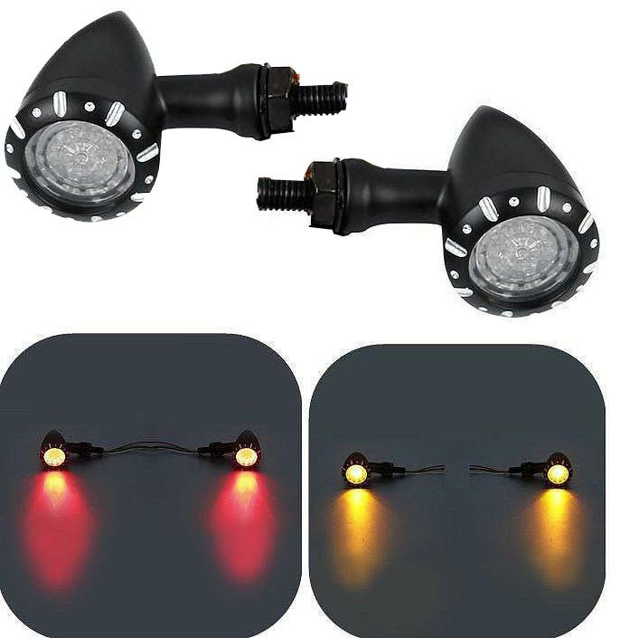 楽天市場】ハーレー汎用LEDテールランプ 車検対応 ブレーキ DRL