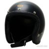 SHM HAND STITCH ジェットヘルメット ブラック/ブラック-01