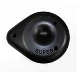 S&S ティアドロップエアクリーナーカバー　ツヤ消しブラック-01