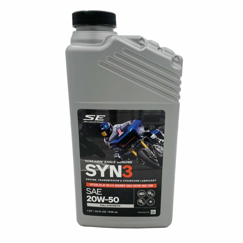 ハーレー純正スクリーミンイーグル　SYN3オイル　SAE20W50　1クオート-01