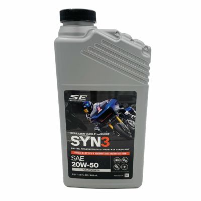 【セール】ハーレー純正スクリーミンイーグル　SYN3オイル　SAE20W50　1クオート