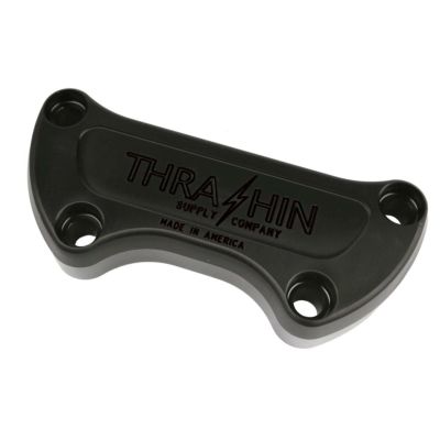 スラッシンサプライ(THRASHIN SUPPLY)　ハンドルバー トップクランプ　オールブラック