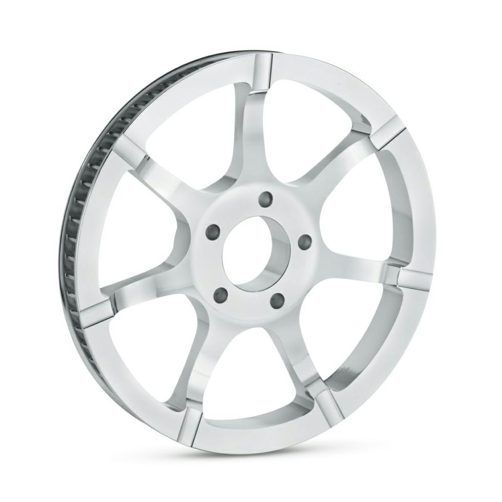 タービン・ビレットスプロケット　クローム-01