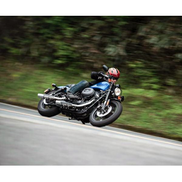 Screamin' Eagle　ストリートキャノン・スリップオンマフラー　ショーティーデュアル　クローム-03