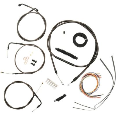 【SALE】LA Choppers　ミッドナイト・コンプリート 延長ケーブルキット