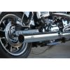 SHAFT　ベルズパフォーマンスマフラー(JMCA 車検対応)　クローム　ラウンドエンド-02