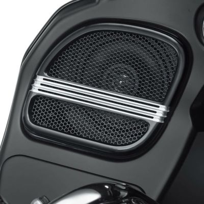 新品 ハーレー純正 ダイアモンド フロントスピーカートリム