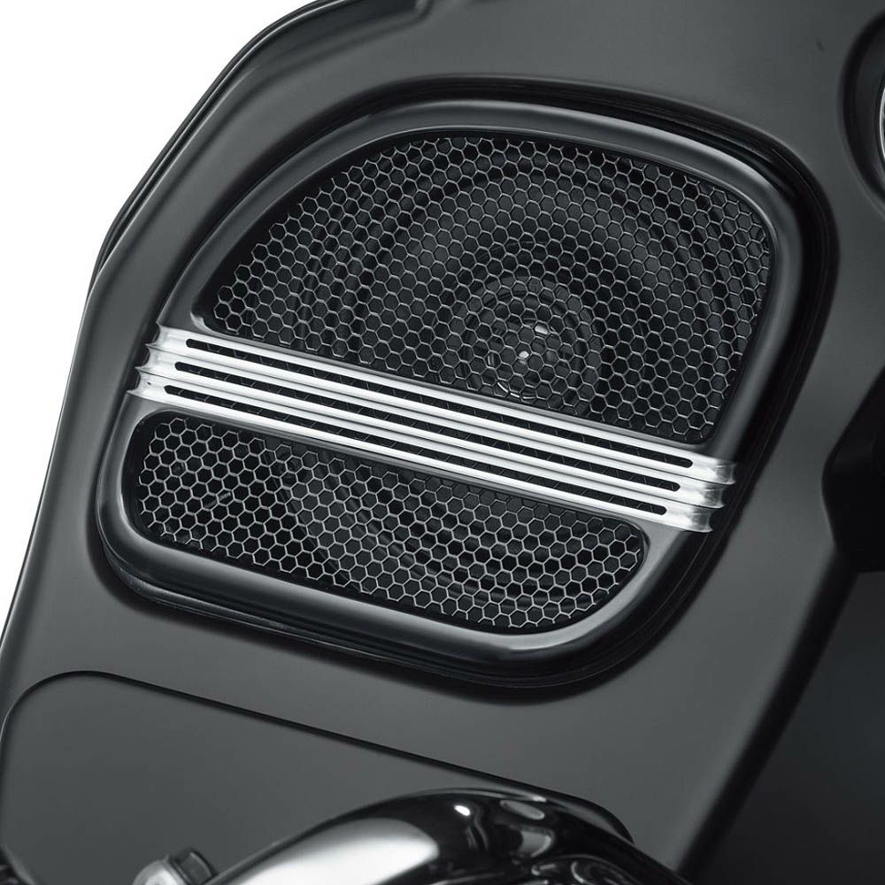 Defianceコレクション スピーカーグリル　ブラックマシンカット-01