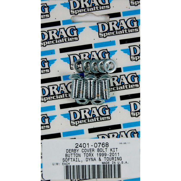 Drag Specialties　ダービーカバーボルト　クローム-01