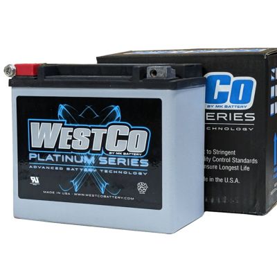 【SALE】1984～1990 ソフテイル 1979～1996 スポーツスター PLATINUM SERIES バッテリー WESTCO