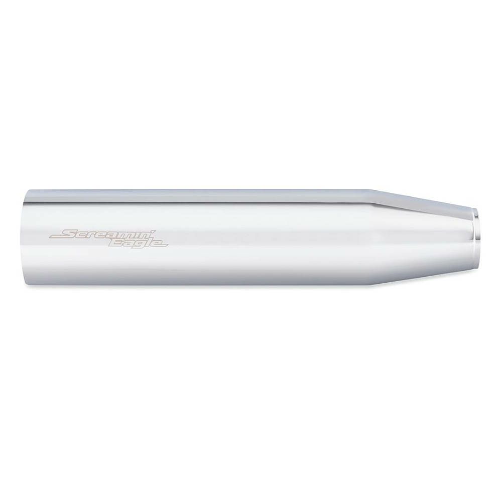 スクリ―ミンイーグル ストリートキャノンマフラー FLSB用ヒートシールド　クローム-02