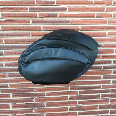 Leather Pros　Retroシリーズ　FLHデタッチャブル・レザーサドルバッグ
