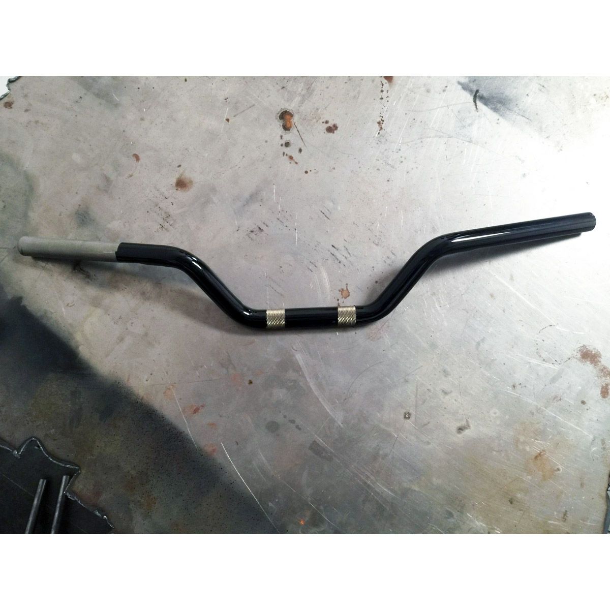 Lucky Daves　ライザー・バー　グロスブラック　ケーブルスロットル用-02