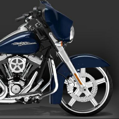 Performance Machine　FORMULA 21 x 3.5 フロント　クローム