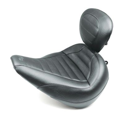 Mustang Standard ツーリング ソロシート ドライバーバックレスト付き　ブレイクアウト