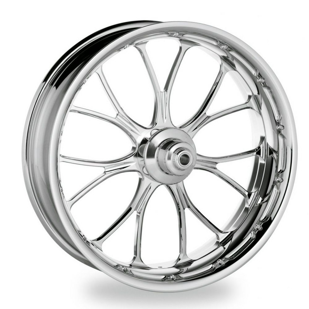 Performance Machine HEATHEN 18 x 5.5 リア クローム |ハーレーパーツ 