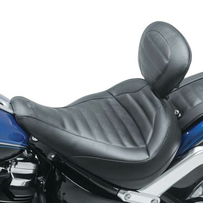 Mustang Standard ツーリング ソロシート ドライバーバックレスト付き