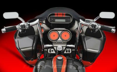 ポールヤフィー・バガーネーション OEM モンキー・バー クローム 12インチ　ハーレー、ロードキング