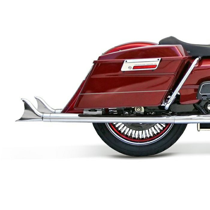 サムソン フィッシュテール スリップオンマフラー 39インチ ブラック 